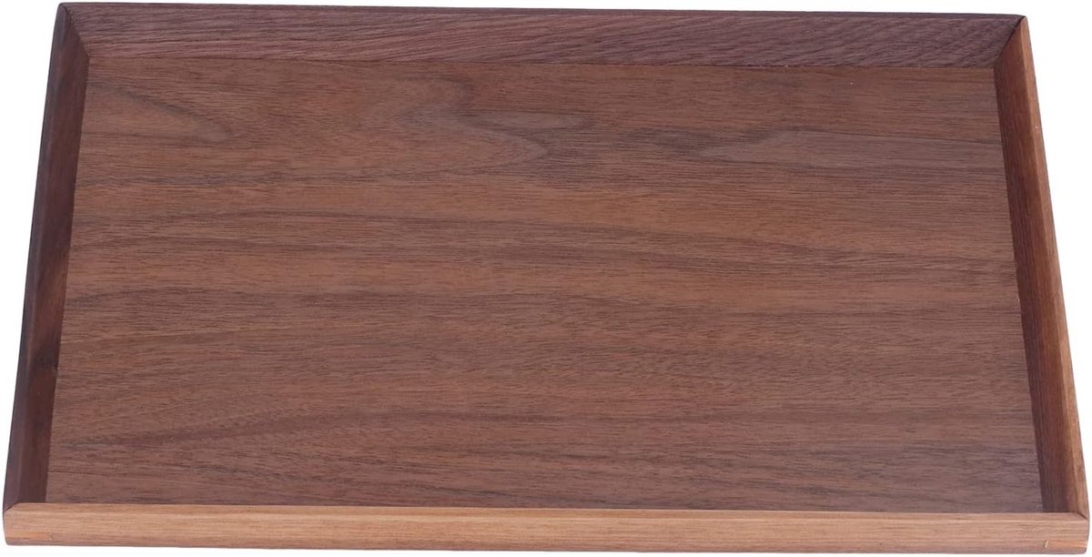 Houten Dienblad Rectangular 30/35/40cm Bruin voor Tafel, Decoratie, Fruit, Thee en Koffie