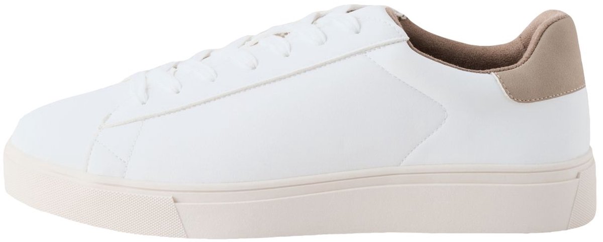 Next - Heren - Smart-casual sneakers met brede pasvorm - Wit