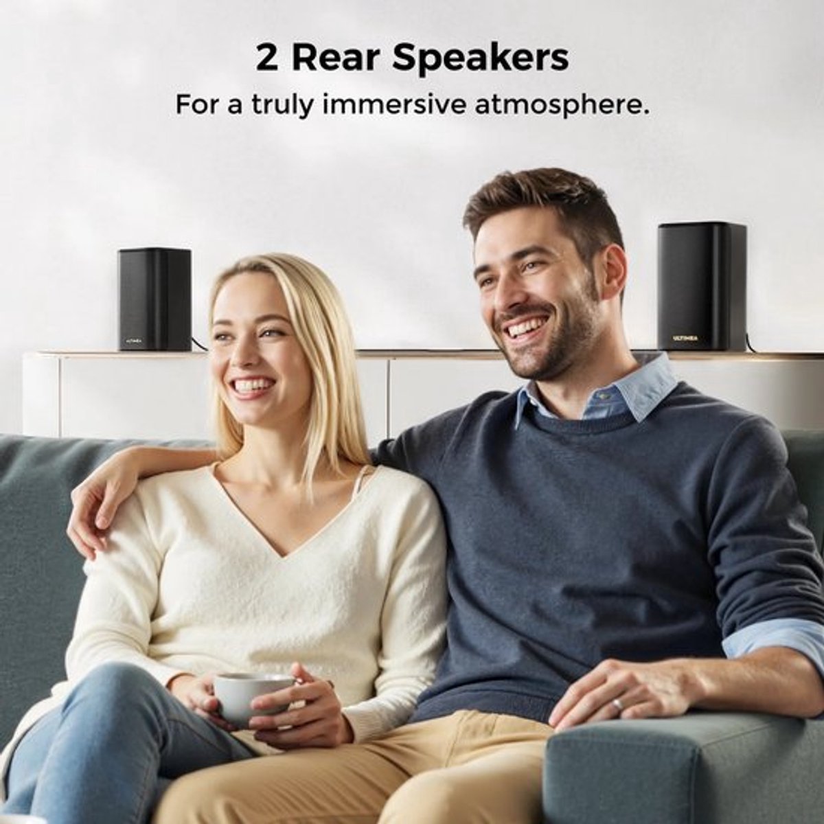 Soundbar – Home Cinema Set – Surround Sound Systeem – TV Speaker – 5.1.2 Kanaals – Dolby Atmos – Draadloze Subwoofer – App Bedienbaar