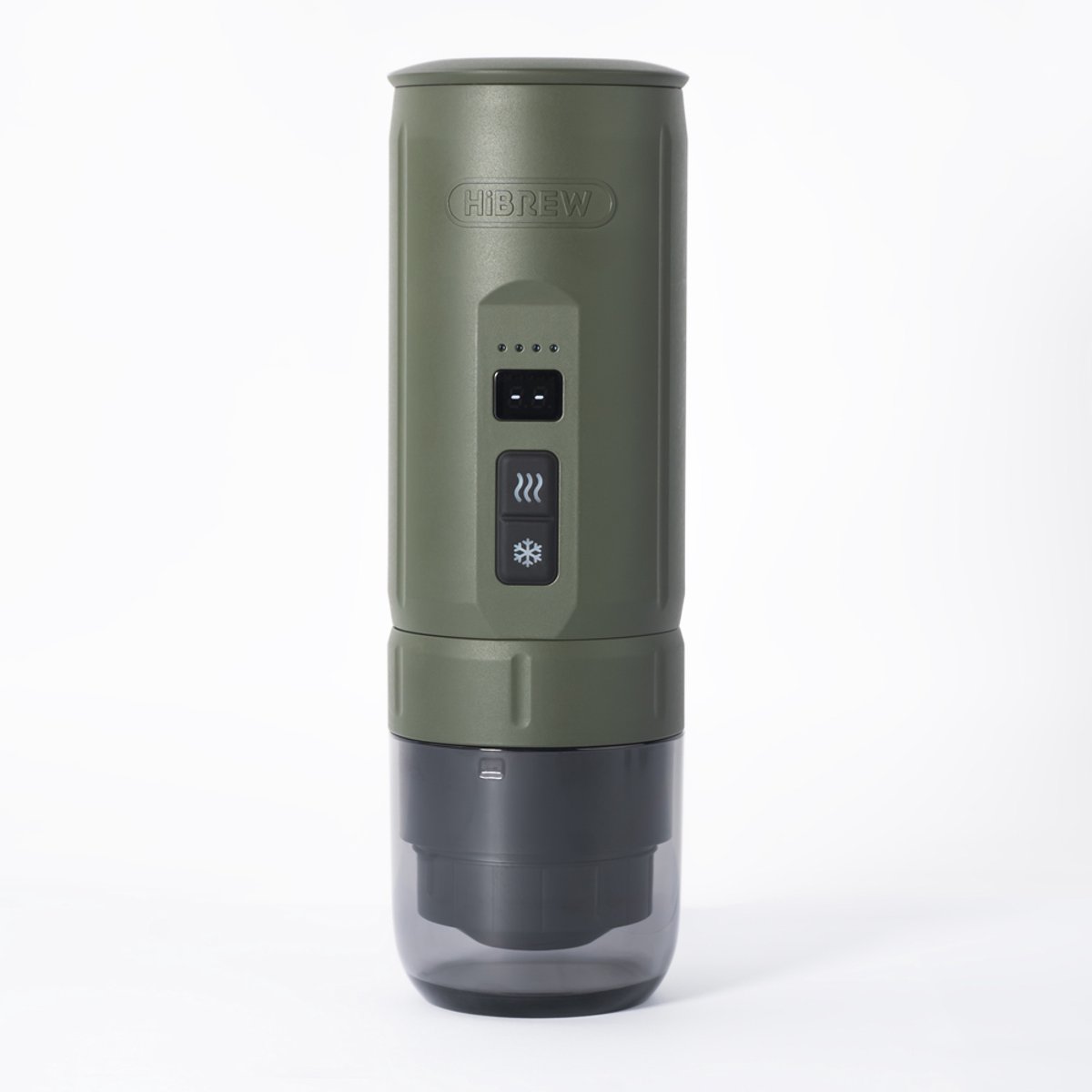 HiBREW H4C - Draagbare espressomachine - Mini koffiemachine - Koffiezetapparaat - Voor Camping, Auto & Reizen - Groen