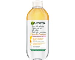 Garnier SkinActive Micellair Reinigingswater in Olie voor Langhoudende en Waterproof Make-up - 400ml