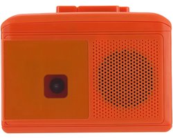 Draagbare Cassette Tape Speler met Ingebouwde Speaker, Multifunctioneel en USB-C Aansluiting voor 2AA Batterijen en 3.5mm Jack