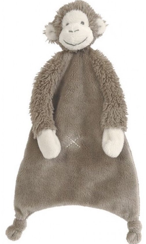 Chouette-Chouette - Luiertaart Neutraal - Kraamcadeau - Geboorte Jongen Meisje - Babyshower - Aap Mickey Clay bruin - Beige van Chouette-Chouette — afbeelding 2
