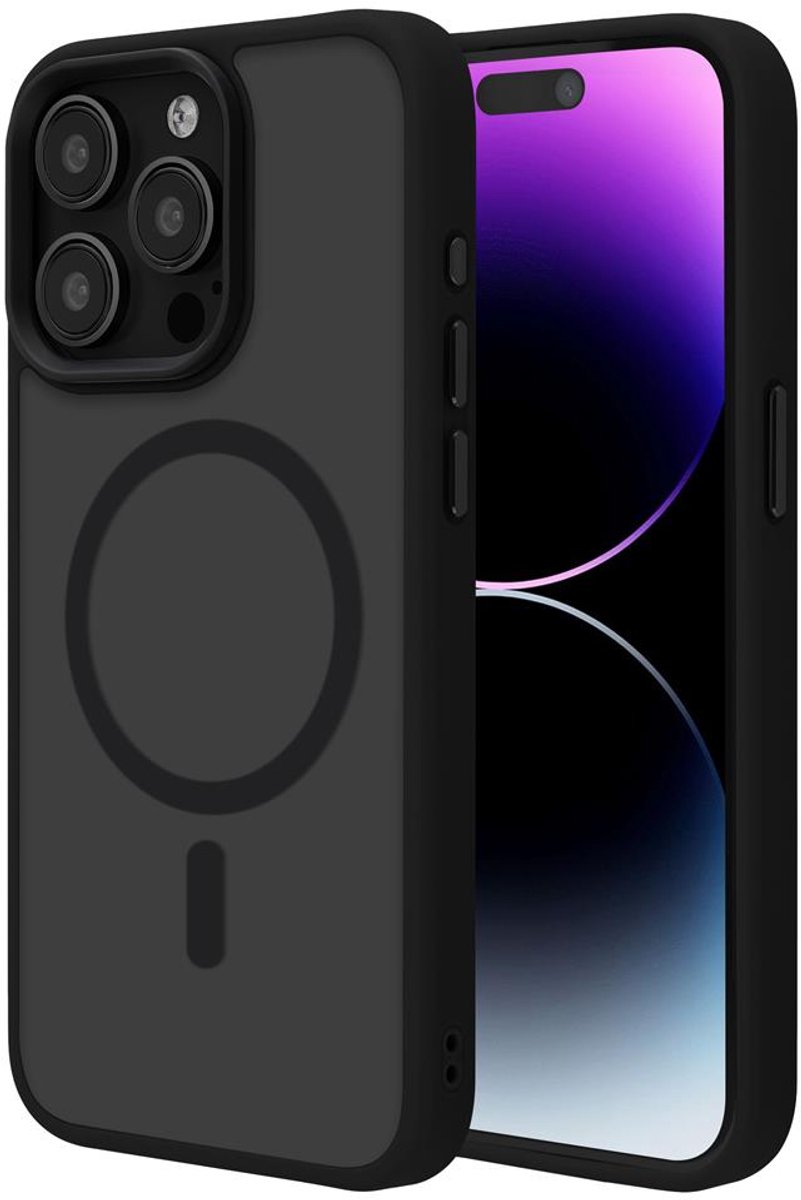 ScreenArmor MagAir Case voor Apple iPhone 15 Pro Max - Zwart