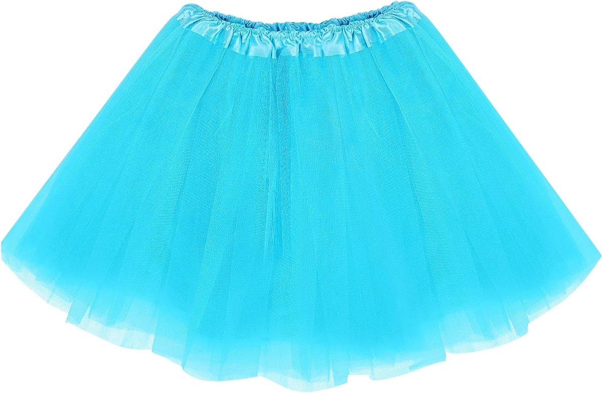 Mini Tutu Rok voor Dames - Stretchbare Skaterrok van Tulle voor Feest, Dans en Kostuums