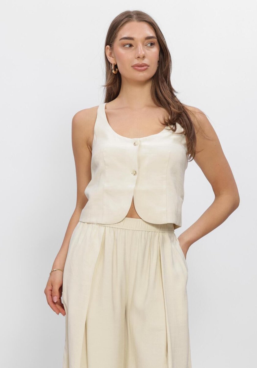 EDITED Simone Top Blazers Dames - Creme - Maat 36