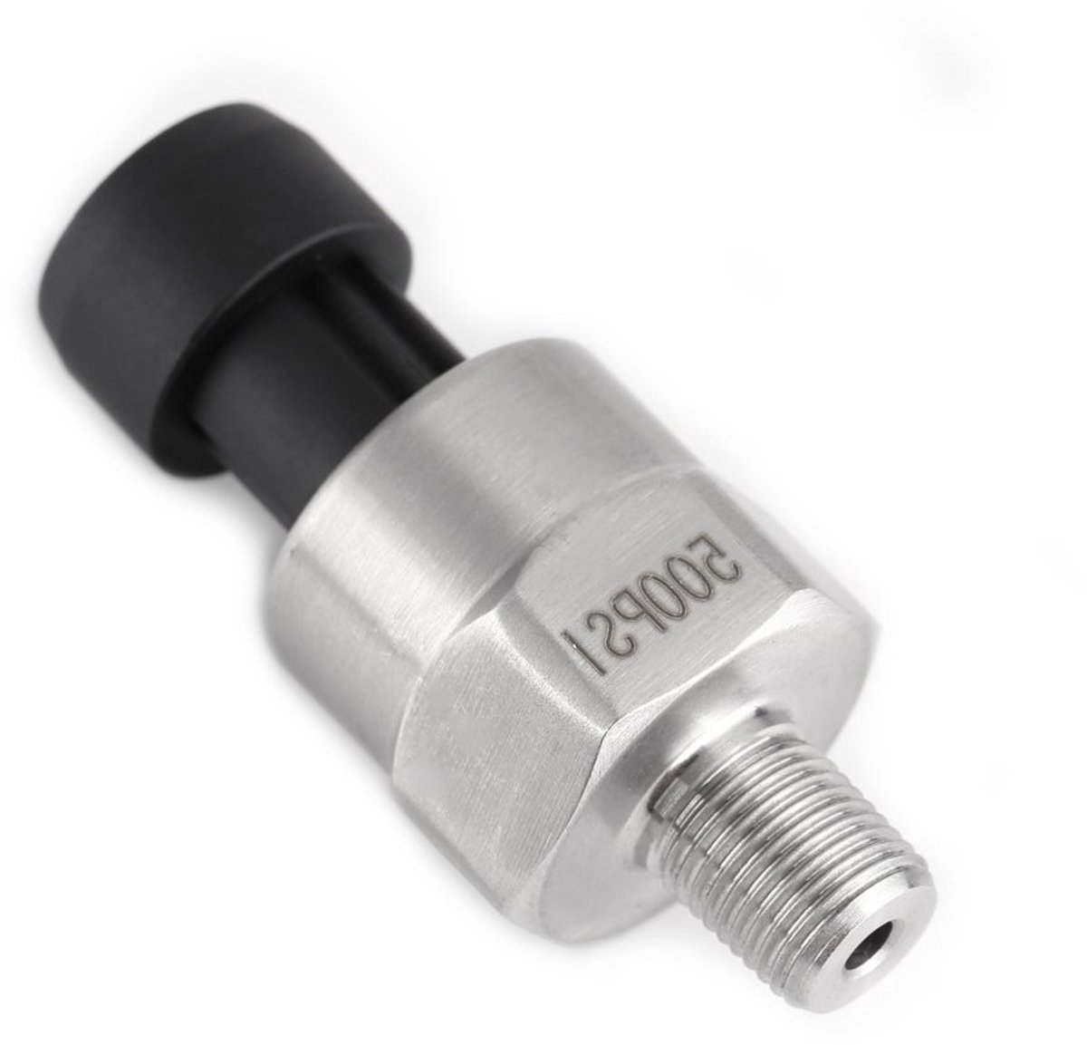 Druktransducer 0-500 psi met kabel voor water, lucht, gas, brandstof en olie - RVS 1/8 inch NPT