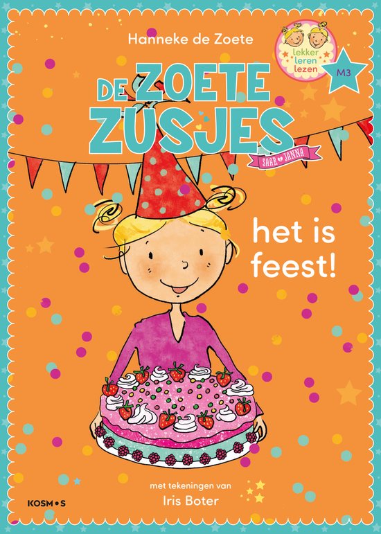Leren lezen met de Zoete Zusjes - Het is feest - cover