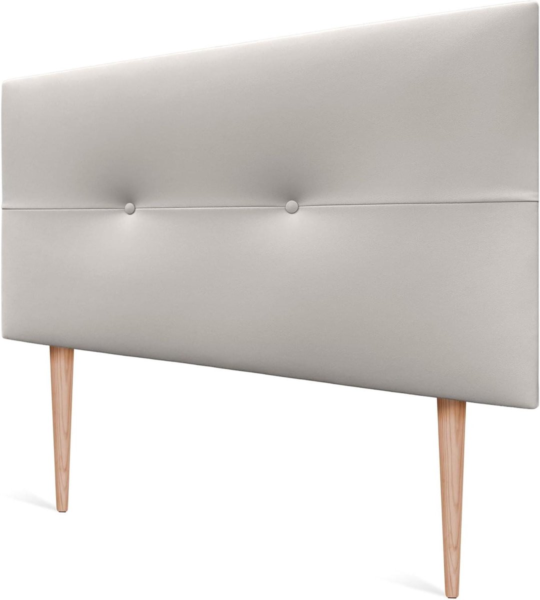 Hoofdboord Gestoffeerd - Bed Hoofdbord - Slaapkamer Aankleden - Vlekbestendige Stof - 90x105cm - Paars