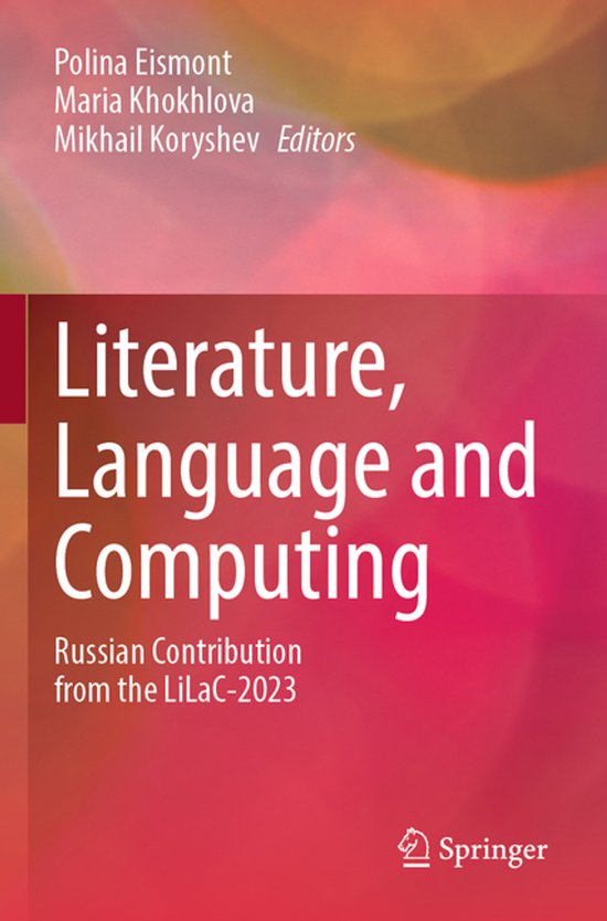 Literature, Language and Computing - cover