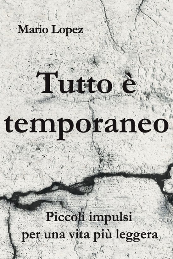 Tutto è temporaneo - cover