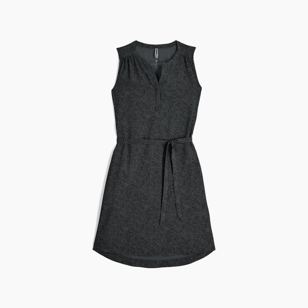 Royal Robbins Spotless Traveler Tank Dress - Outdoorjurk - Dames - Asphalt Briar PT - Maat L