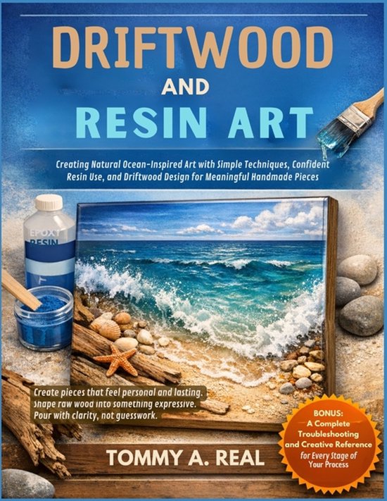 Driftwood and Resin Art - cover