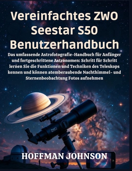 Vereinfachtes ZWO Seestar S50 Benutzerhandbuch - cover