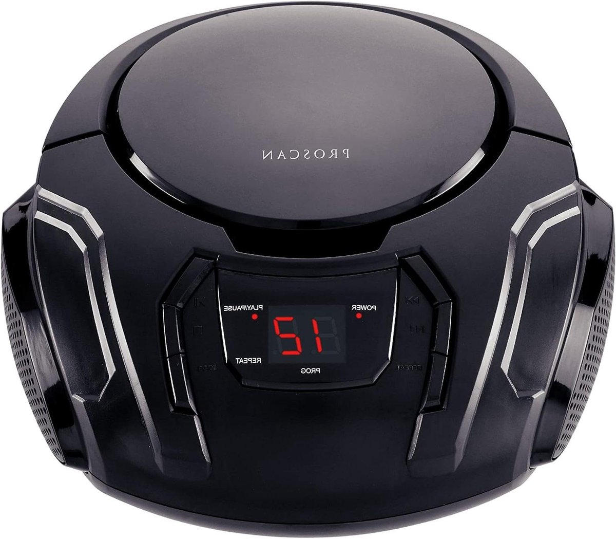 Draagbare CD Speler - Boombox Radio - Muziek Luisteren - Toploader CD Mechanisme - 26.7 x 15.2 x 23.5 cm