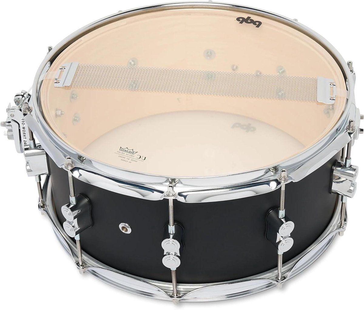 Snare Drum - Percussie Instrument - Muziek Maken - 10-Laags Esdoorn - 33 cm x 165 cm - Zwart