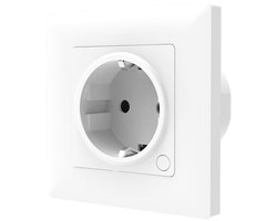 Navid Slimme Wandcontactdoos 16A – WiFi Smart Stopcontact Inbouw – Energiemeter – Google Home & Alexa – Tuya App – iOS & Android
