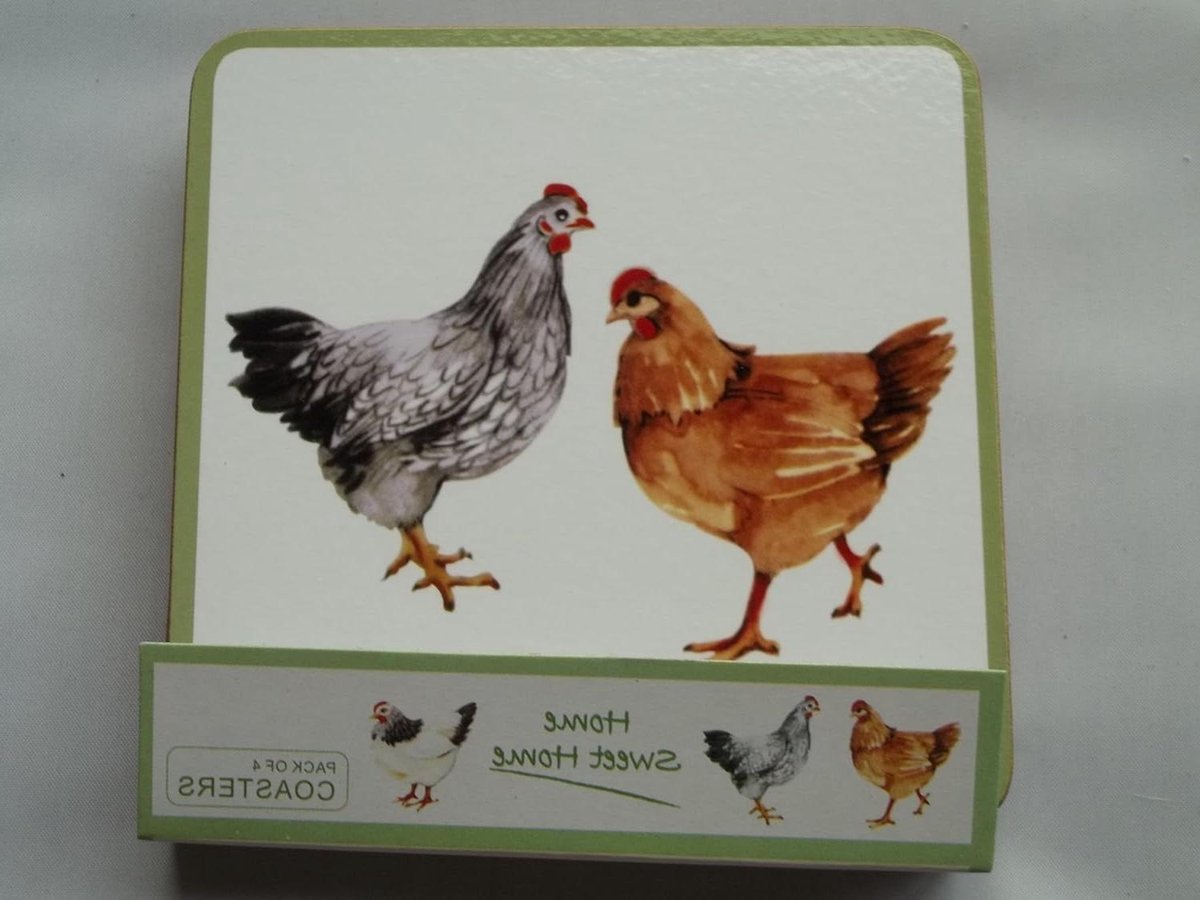 Onderzetters - Hittebestendig - Tafel Beschermen - Set van 4 - Rond - Multicolor
