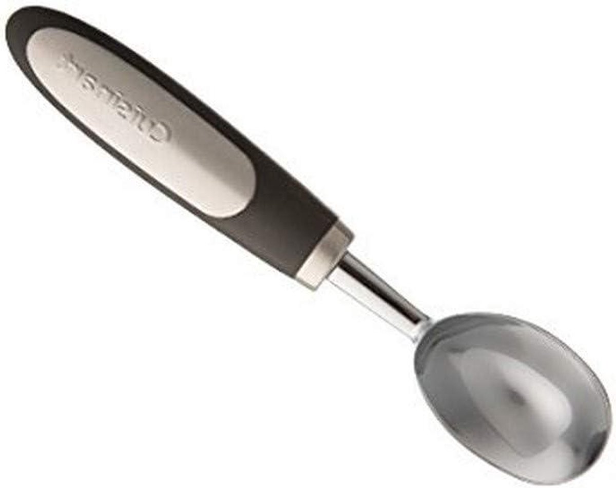 IJsschep - IJslepel - Desserts Bereiden - Ergonomische Handgreep - 222 cm - Zwart/RVS