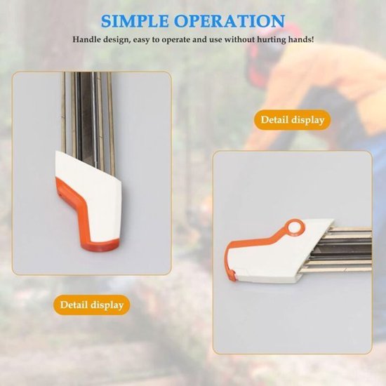 Slijper voor Stihl 3/8 inch P-type kettingzaagkettingen, 2-in-1 gebruiksvriendelijke vijl 4,0 mm van Merkloos	 — afbeelding 2