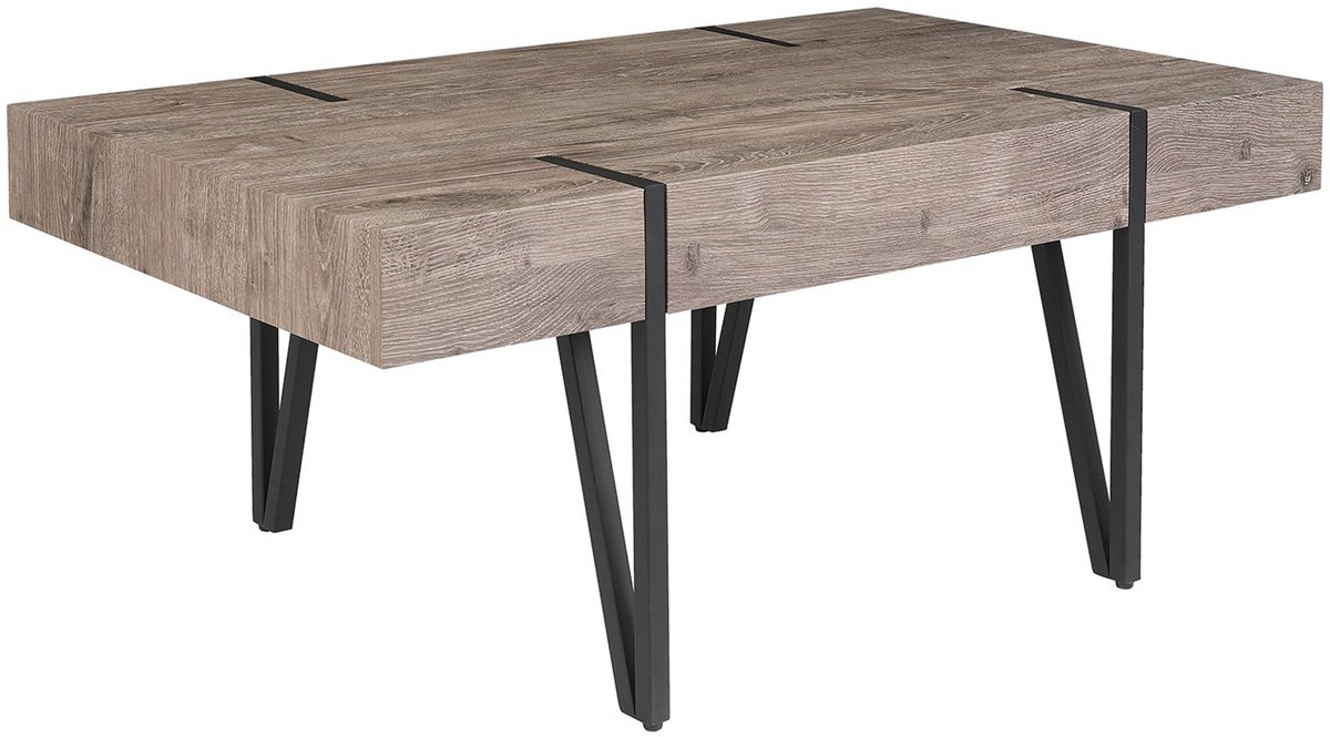 Beliani ADENA - Salontafel - Donkere houtkleur - MDF Bruin