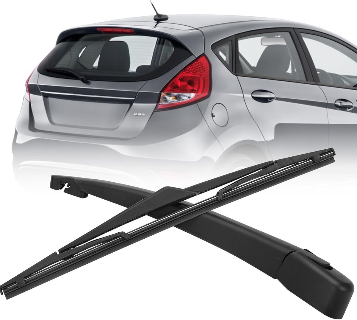 Achterruitwissers vervanging voor Ford Fiesta MK7 2008-2017 - Hoogwaardige ruitenwissers, duurzame prestaties en eenvoudig te installeren