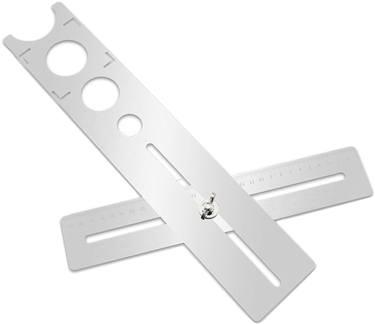 Nauwkeurige 400mm Tegelboorgids voor Vloeren, Draagbare Marmer Punch Tool voor Houtbewerking en DIY Projecten