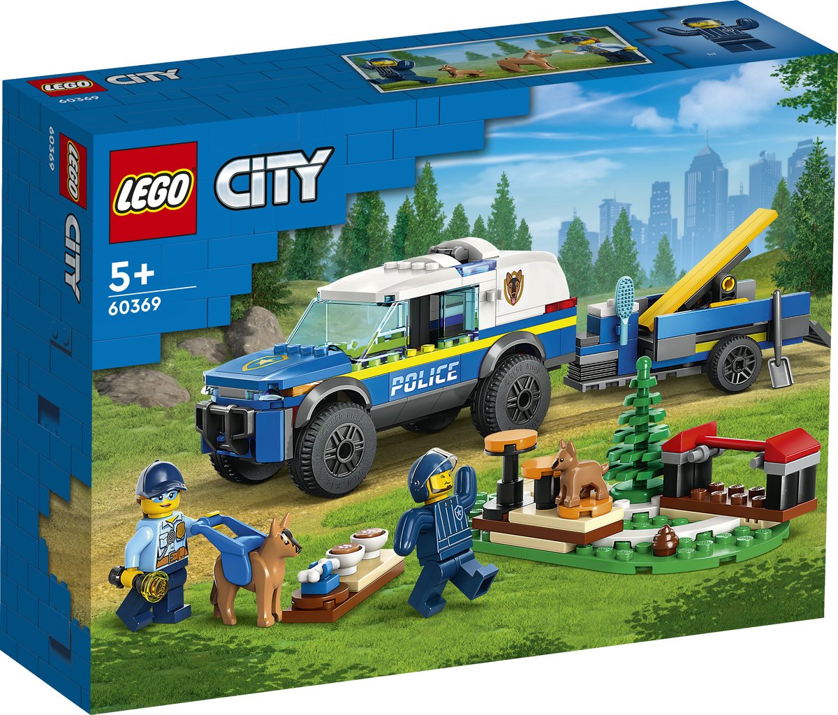 LEGO City Mobiele training voor politiehonden Set - 60369 — afbeelding 22