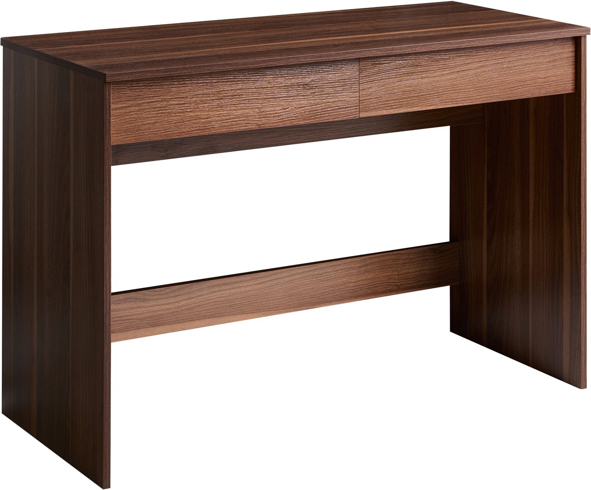 RONDANE - Bureau - Donkerbruin - 110 x 50 cm - Vezelplaat