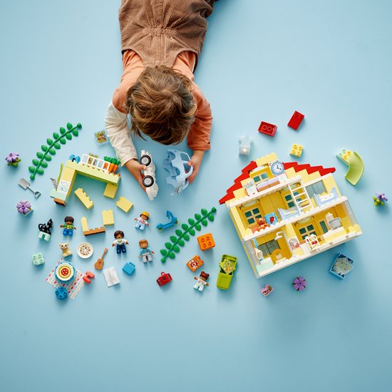 LEGO DUPLO Town 3in1 Familiehuis Speelgoed Poppenhuis voor 3+ Jarigen - 10994