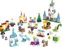 LEGO Disney bouwwerken met Ariel, Elsa, Mirabel, Vaiana en Pua