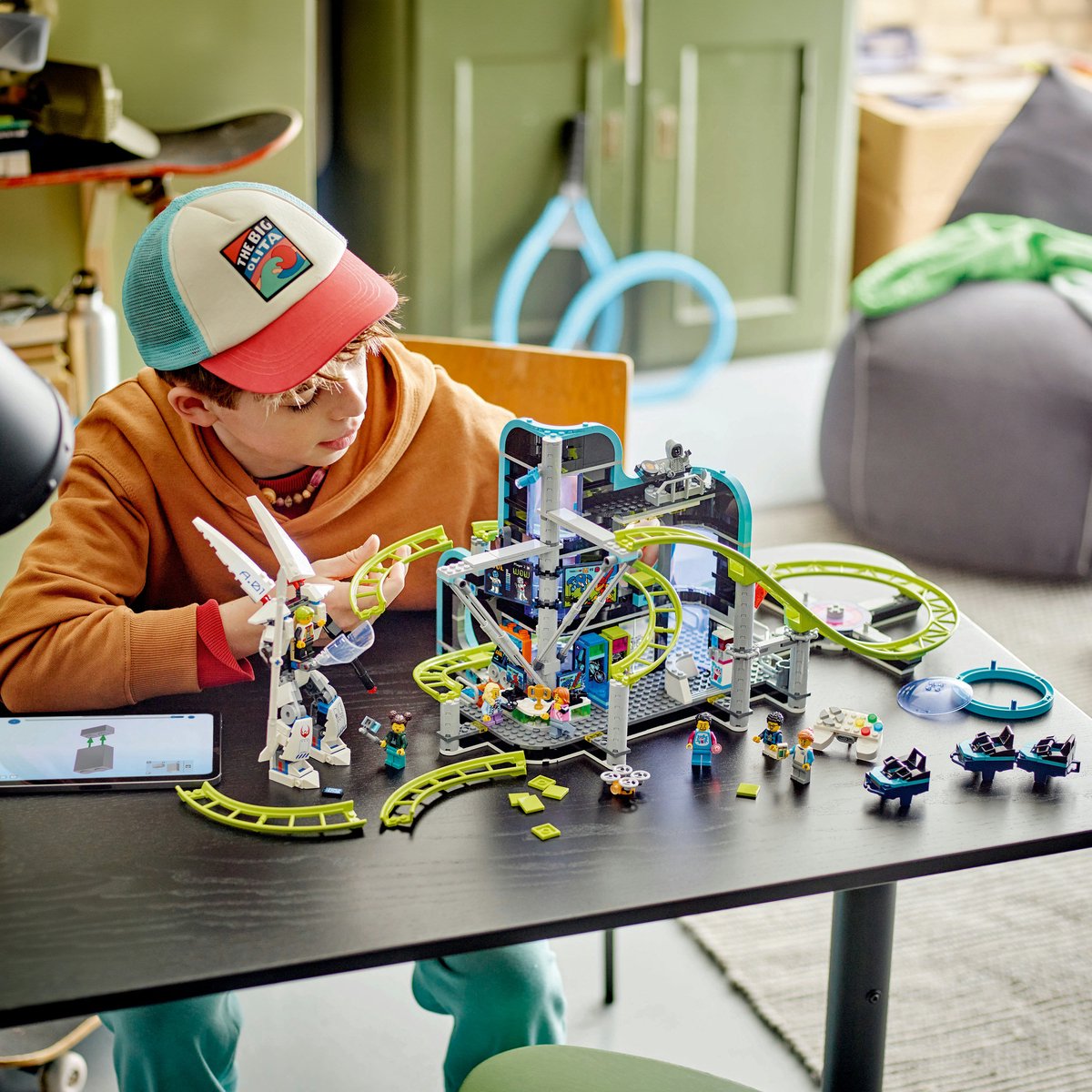 LEGO City Achtbaan in Robotwereld speelgoed - 60421 — afbeelding 5