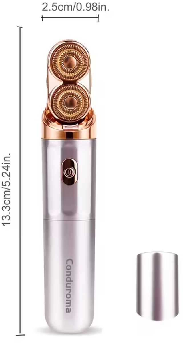 Epispring Shaver Oplaadbaar - Gezichtsepilator thumbnail 4