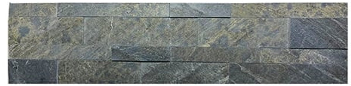 Zelfklevende Steenstrip Natuursteen Metal Gold