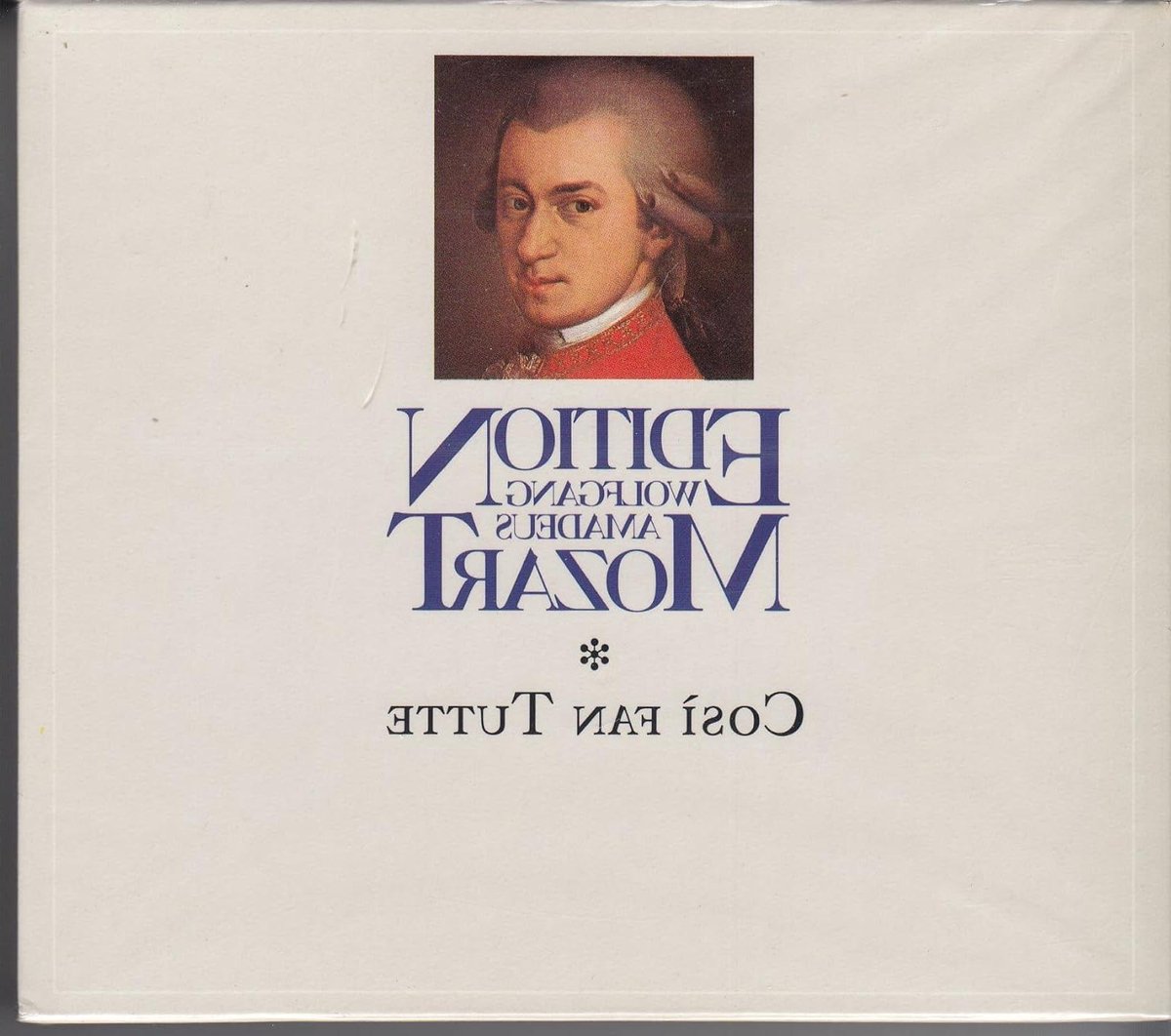 Cosi Fan Tutte Opera - Muziek CD - Muziek Luisteren - Complete Opname - 3 Disks - N.v.t.