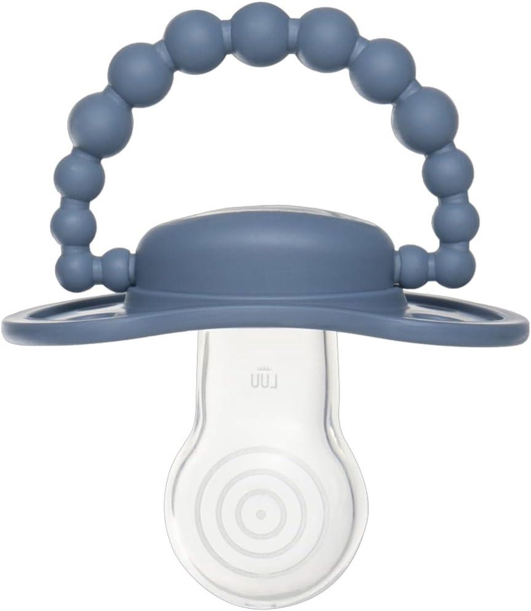 Fopspeen Baby - Kalmerende Speen - Baby Kalmeren - Medische Siliconen - 0-3 maanden - Cloudy Blue