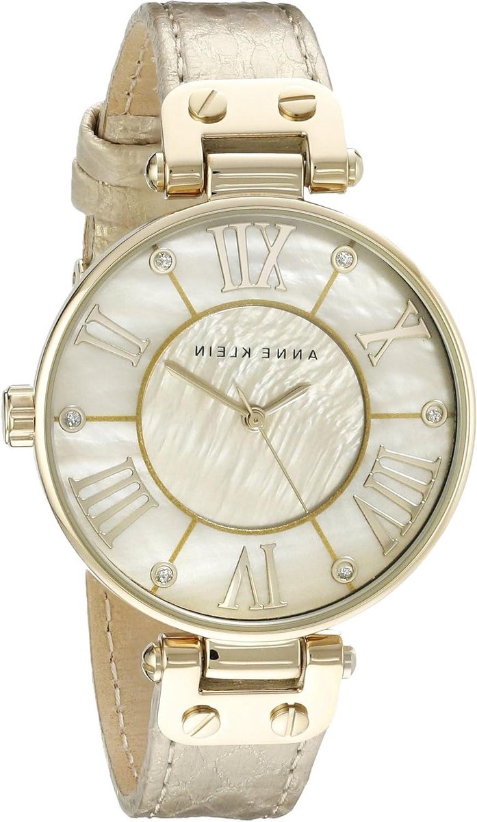 Dameshorloge - Armbandhorloge Analoog - Dagelijks Gebruik - Japanse Quartz - 28 g - Beige Goud