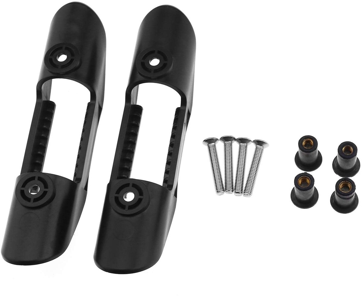 Store_7 - Kajak Paddle Holder Clips - Paddle Opberghouder - Zwart - Accessoires voor Kano's en Boten - Handige Paddle Houders - Voor de Visser