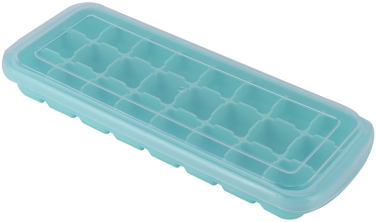 Store_8 - Kleine Blokjes Ijsbakje - Siliconen IJsblokjes - Veilig en Handig - Groen - IJsblokjes Maken - Geschikt voor Thuiskeuken - Groen