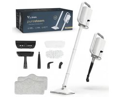 Vaptron Stoomreiniger - Vloerreiniger - Handstomer - Dweilsysteem - Stoomdweil - Vlekkenreiniger - Stoommop 1400W 15Sec opwarmtijd