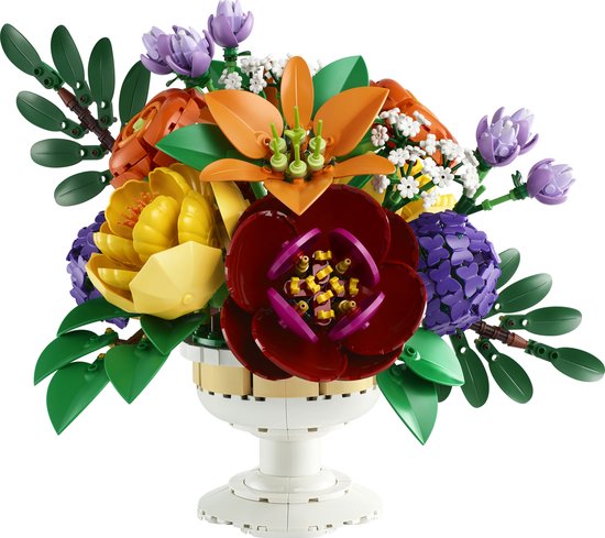Nifeliz Botanicals Lotusbloemen, bouwset voor volwassenen, kunstbloemen, geschikt voor de decoratie van het kantoor thuis, decoratie en geschenken (506 stuks, NF10334