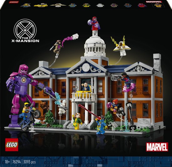 LEGO Marvel 76294 X-Men: The X-Mansion