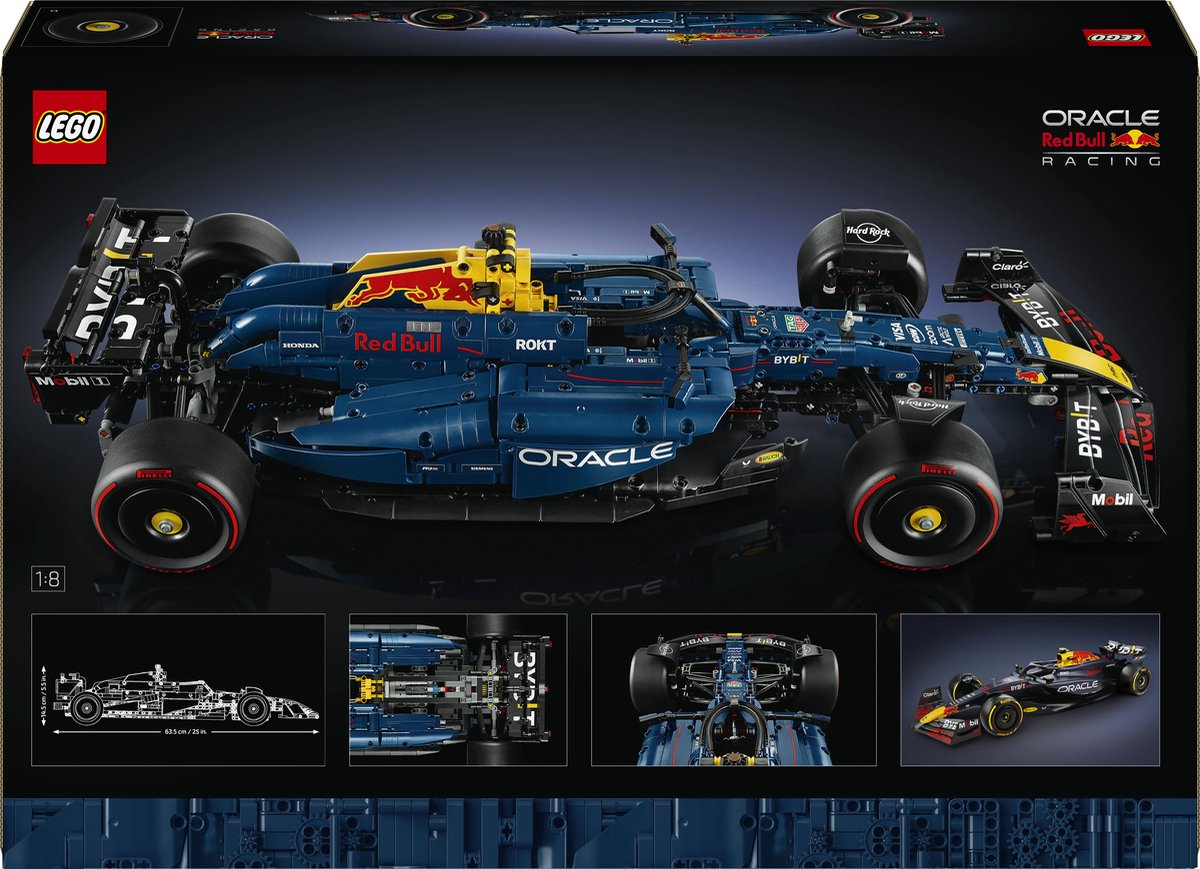 LEGO Technic - Oracle Red Bull Racing RB20 F1 auto - F1 auto - 42206 — afbeelding 15