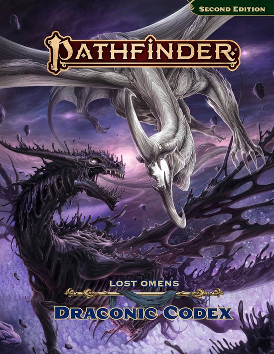Pathfinder Lost Omens Draconic Codex (P2) - cover