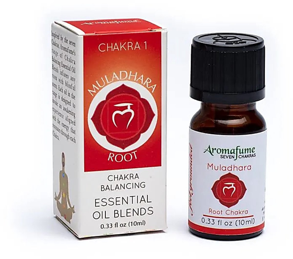 Aromafume - muladhara - chakra olie - basis chakra - etherische olie mix - 10ml - Aromatherapie