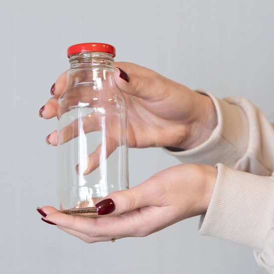 Bimberek Serie - Glazen Flessen - 330ml - Diverse Kleuren Dop - Handgemaakte Opties van Bimberek — afbeelding 2