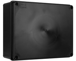 PAWBOL S-Box Serie - Opbouwdoos - 300x220x120 - Zwart - IP65