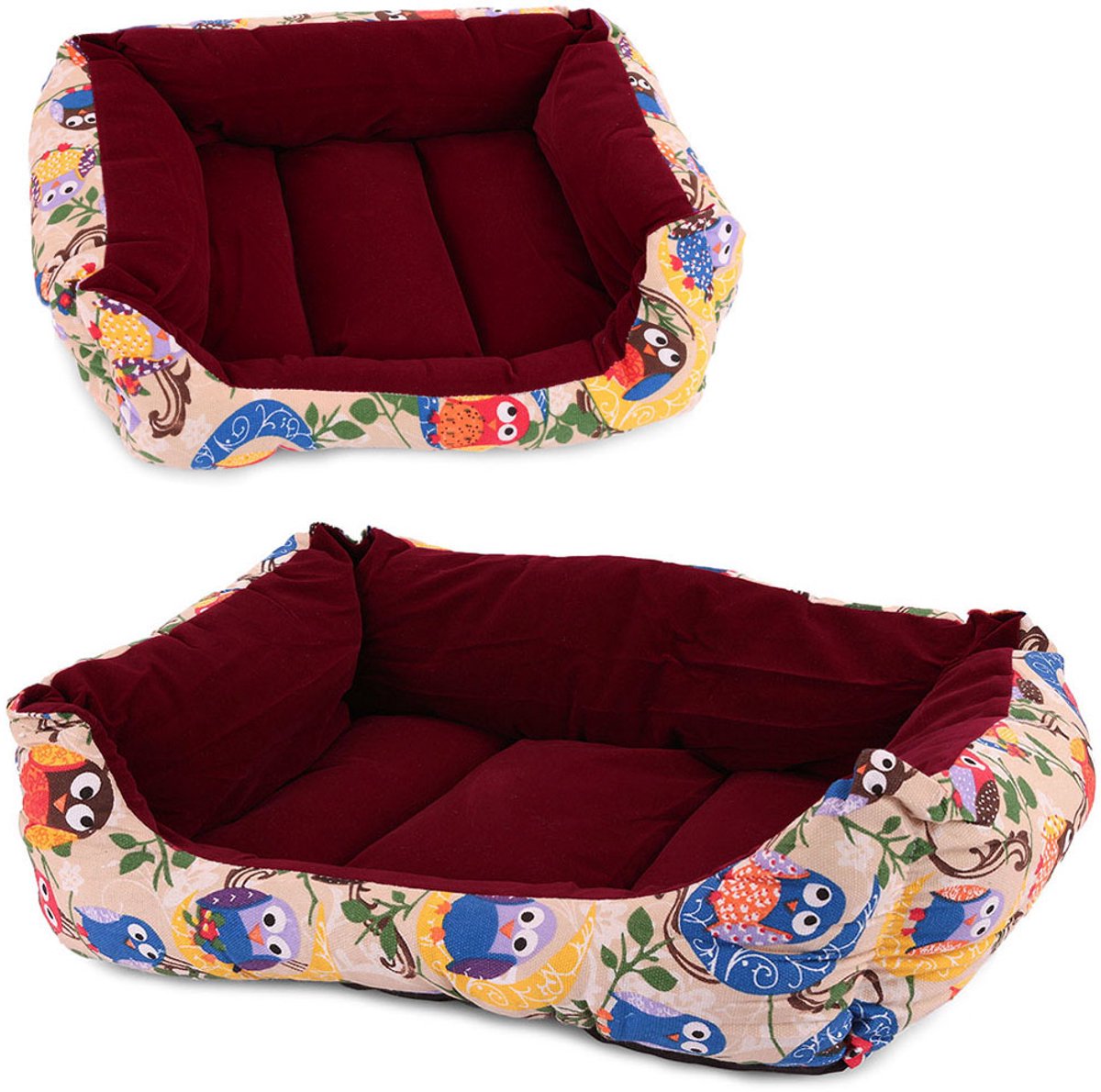 Ouyaying - Dierenbed XL - Beige - Met Kussen - Legowisko
