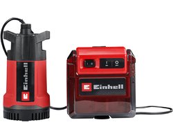 Einhell Accu Regentonpomp - GE-PP 36 RB-A Li Solo - Power X-Change - 36 V/Li-ion - Max. levercapaciteit: 4.500 l/u - Max. opvoerhoogte: 30 m - Max. dompeldiepte: 4 m - Excl. accu en lader