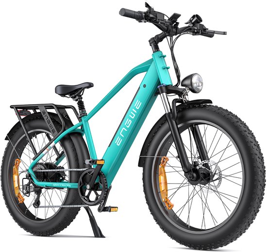 Elektrische Fatbike ENGWE E26 26×4.0 Inch – 250W Motor, 48V 16Ah Accu, 140 km Actieradius, Shimano 7 Versnellingen, Voorvorkvering